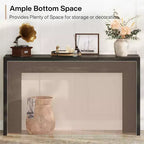 Lantine 55.12 Console de ferme, table de canapé étroite en bois pour entrée, couloir, salon, foyer