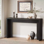 Lantine 55.12 Console de ferme, table de canapé étroite en bois pour entrée, couloir, salon, foyer