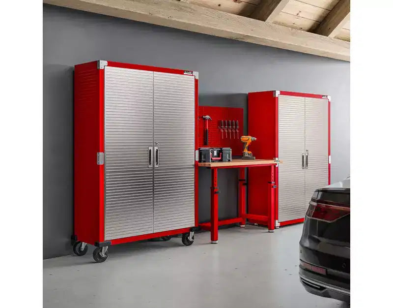 Armoire de rangement à roulettes UltraHD de Seville Classics, 48 x 18 x 72