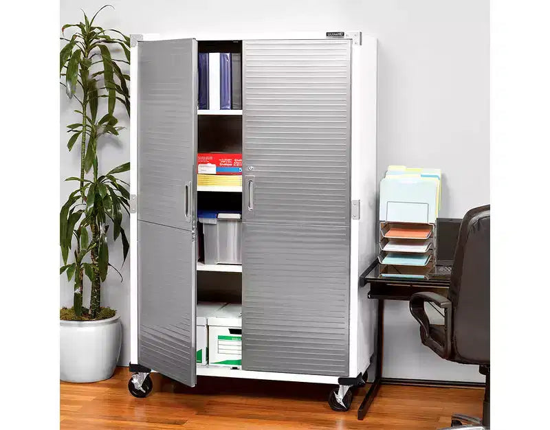 Armoire de rangement à roulettes UltraHD de Seville Classics, 48 x 18 x 72