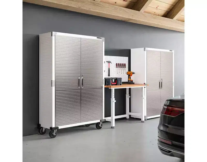 Armoire de rangement à roulettes UltraHD de Seville Classics, 48 x 18 x 72