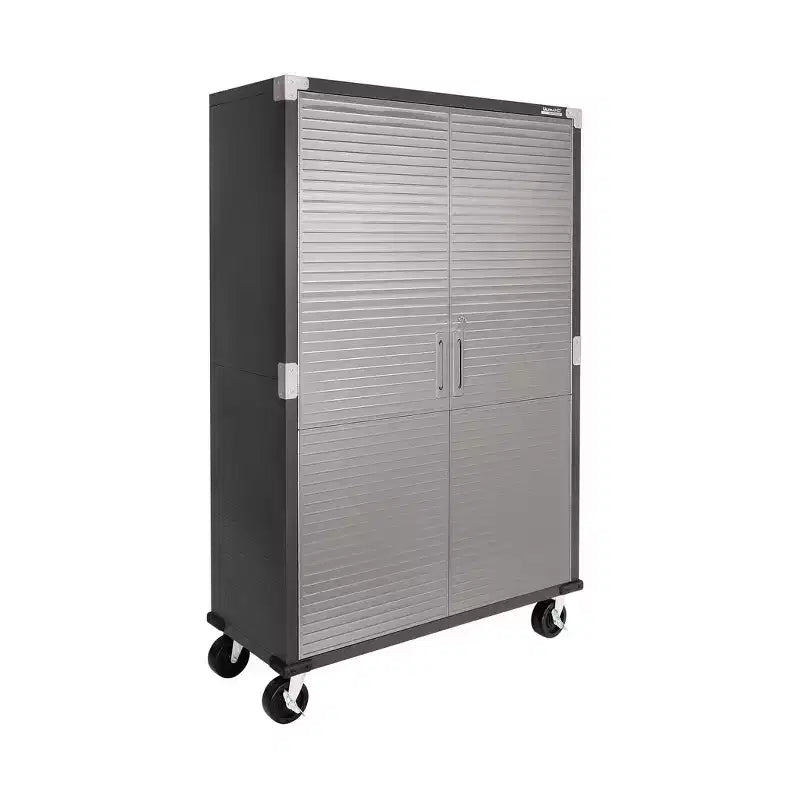 Armoire de rangement à roulettes UltraHD de Seville Classics, 48 x 18 x 72