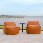 Fauteuil de jardin léger Big Joe Luft, tissu Sunbrella de qualité supérieure, rembourrage en billes ComfortFlow