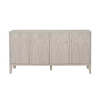Buffet Christopher Knight Home Vaughan avec quatre étagères réglables et portes