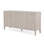 Buffet Christopher Knight Home Vaughan avec quatre étagères réglables et portes