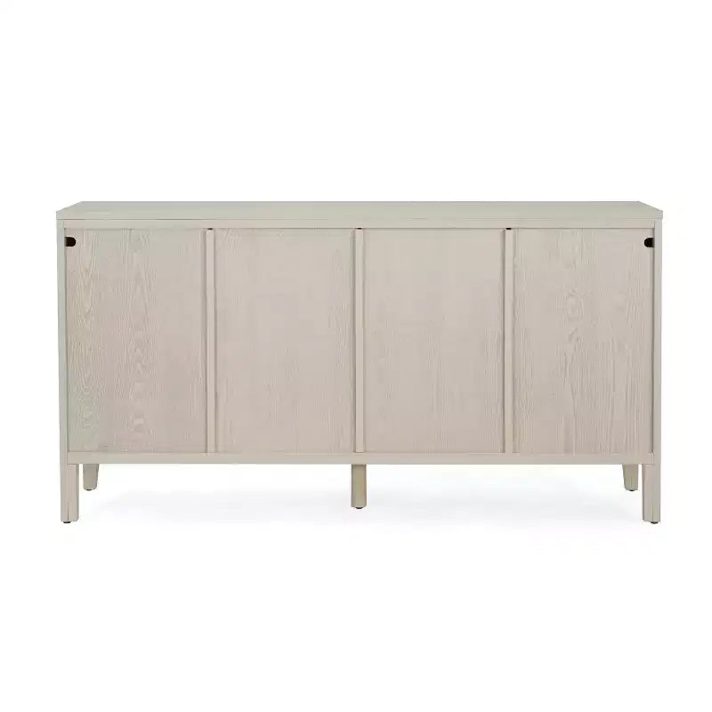 Buffet Christopher Knight Home Vaughan avec quatre étagères réglables et portes