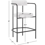 Tabouret de comptoir Andrean Arm - BST3901 - Safavieh