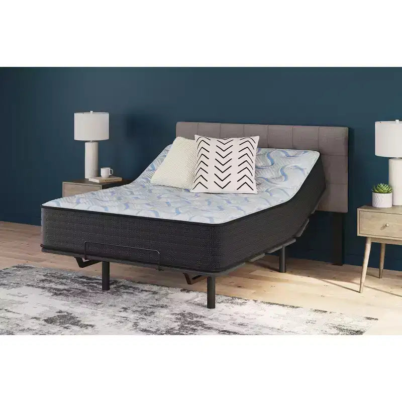 Signature Design by Ashley Elite Springs, matelas ferme de 14 po – Mousse à mémoire de forme et ressorts ensachés – Matelas en boîte