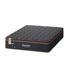 Matelas Bestier 14 po king size, matelas en mousse à mémoire de forme avec gel rafraîchissant noir, matelas en laine biologique, ressorts de soutien lombaire pour un confort supérieur