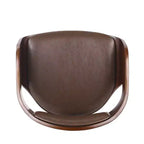 Tabouret de bar pivotant à 360°, tabouret de comptoir, chaise de salle à manger, tabouret de cuisine de pub, Noir et marron-ModernLuxe
