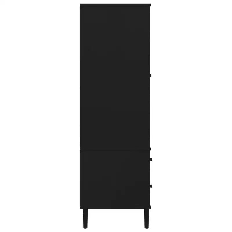 vidaXL SENJA Armoire de rangement Placard aspect rotin Bois de pin massif