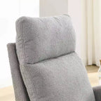 Fauteuil d'appoint moderne avec dossier haut Fauteuil de salon Fauteuil à bascule