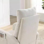 Fauteuil d'appoint moderne avec dossier haut Fauteuil de salon Fauteuil à bascule