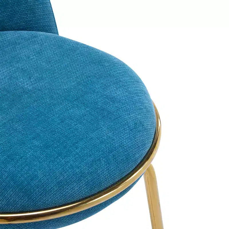 Christopher Knight Home Mads Tabourets de bar sans accoudoirs rembourrés avec cadre en métal pour l'intérieur (Lot de 2)