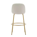Christopher Knight Home Mads Tabourets de bar sans accoudoirs rembourrés avec cadre en métal pour l'intérieur (Lot de 2)
