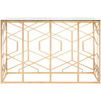 Console Sean Gold Leaf - AMH8342A - Or - Safavieh Couture