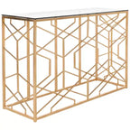 Console Sean Gold Leaf - AMH8342A - Or - Safavieh Couture