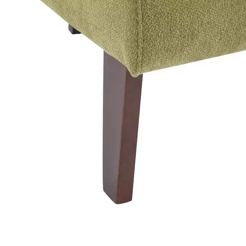 Christopher Knight Home Carla Chaise d'appoint rembourrée moderne du milieu du siècle avec dossier incurvé
