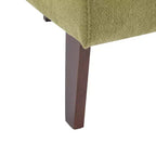 Christopher Knight Home Carla Chaise d'appoint rembourrée moderne du milieu du siècle avec dossier incurvé