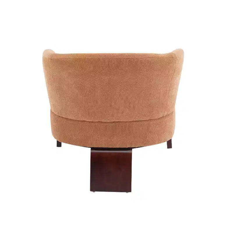 Christopher Knight Home Carla Chaise d'appoint rembourrée moderne du milieu du siècle avec dossier incurvé