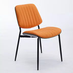 Chaises de salle à manger Vatros, lot de 2, style rétro moderne du milieu du siècle, en similicuir