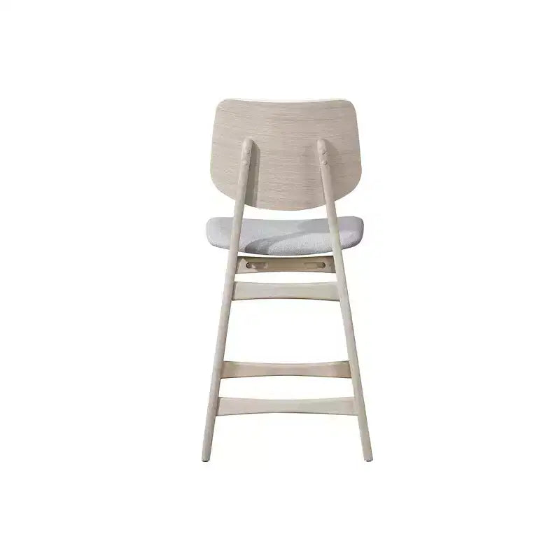 New Classic Furniture, Ensemble de salle à manger Oscar 5 pièces en frêne blanc avec hauteur de comptoir