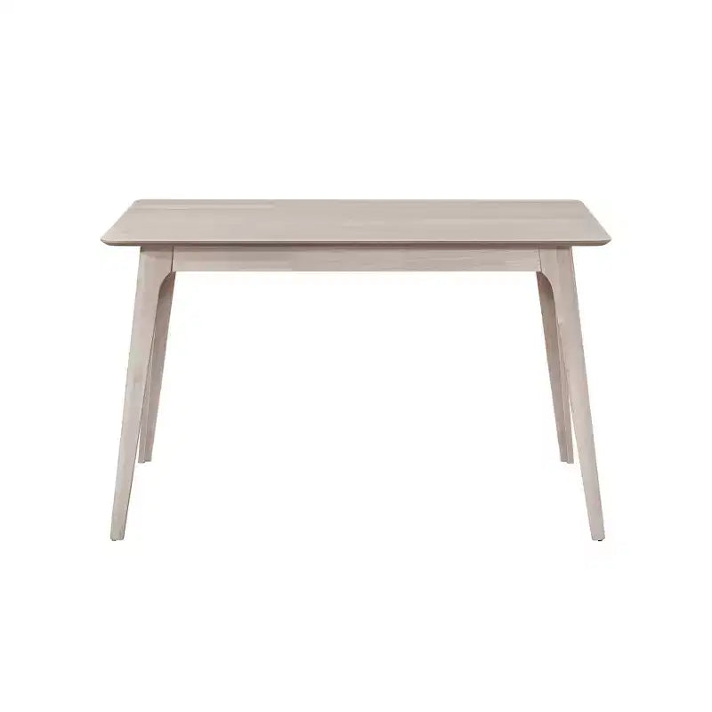 New Classic Furniture, Ensemble de salle à manger Oscar 5 pièces en frêne blanc avec hauteur de comptoir