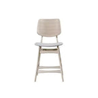 New Classic Furniture, Ensemble de salle à manger Oscar 5 pièces en frêne blanc avec hauteur de comptoir
