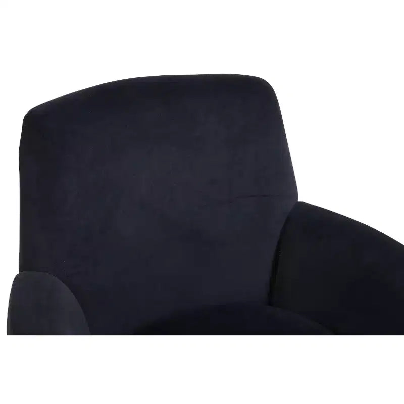 Fauteuil pivotant de luxe en velours Okak, fauteuil d'appoint rotatif silencieux à 360° avec base dorée pour salon, chambre, bureau