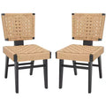 Susanne Woven Dining Chair (Set of 2) - SFV4121 - Safavieh Couture