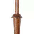 Bekrvio Porte-Manteau sur Pied en Bois Massif, Support à Vêtements avec 8 Crochets en Forme de Branches d'Arbre, Base Sphérique Stable, 72,5 kg