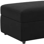 30 poufs de rangement en velours