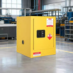 Armoire de sécurité jaune Acekool de 15 litres pour produits inflammables