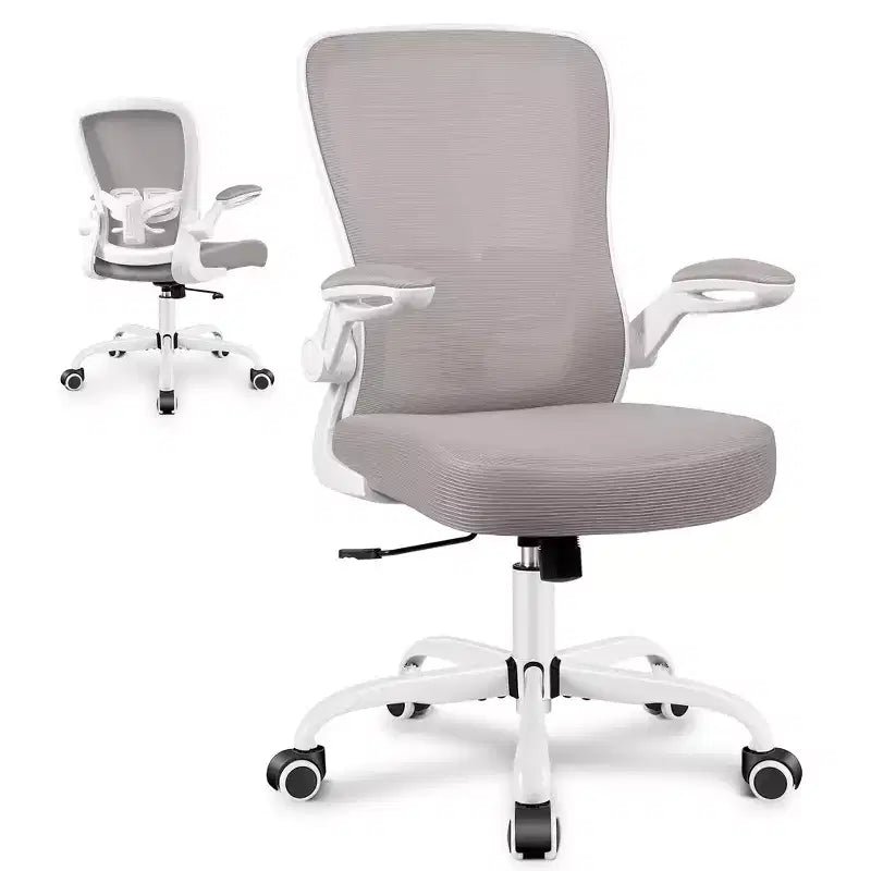 Chaise de Bureau Ergonomique KERDOM, Soutien Lombaire Réglable, Tissu en Maille Respirant, Durable et Fiable