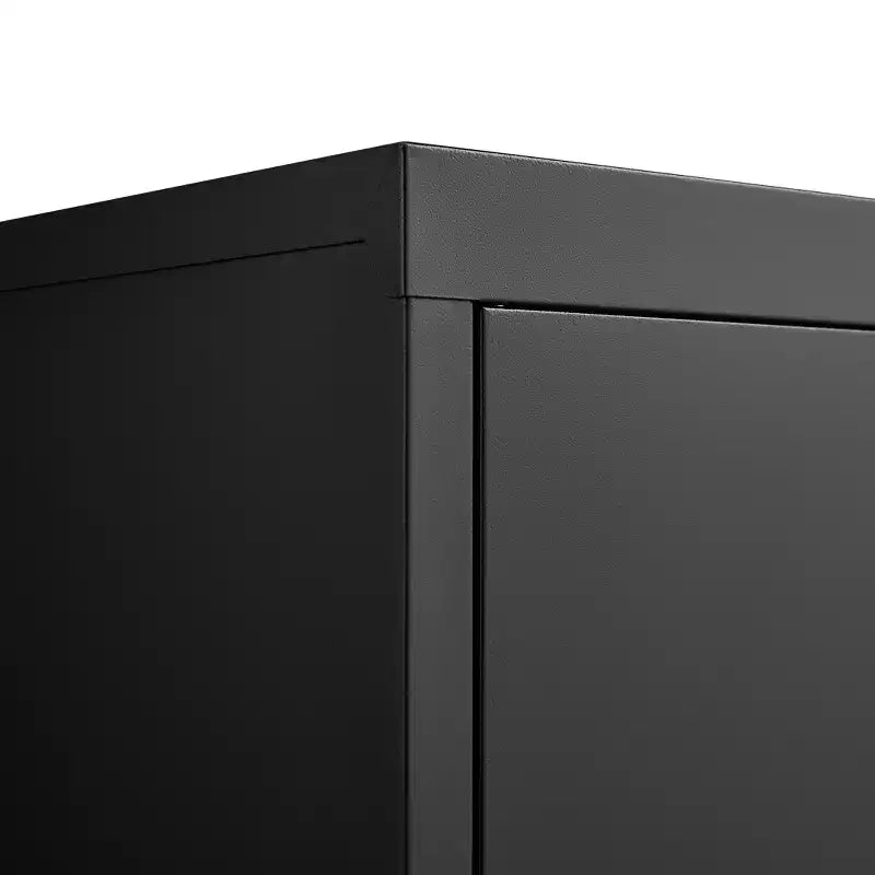 Classeur de rangement VIYET 36H, armoire en acier avec serrures de porte et 2 étagères réglables, utilisation multi-scènes