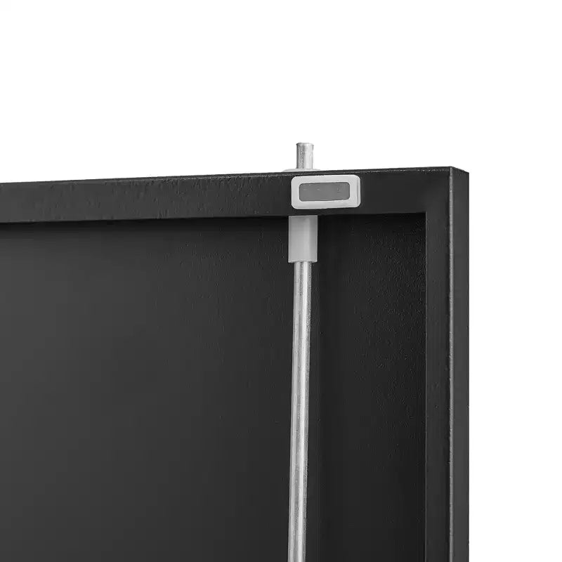 Classeur de rangement VIYET 36H, armoire en acier avec serrures de porte et 2 étagères réglables, utilisation multi-scènes