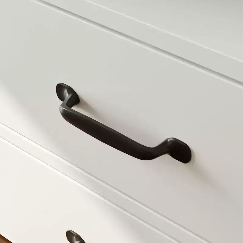 Meuble TV minimaliste bicolore Famapy : Meuble de rangement multiple Élégant meuble TV pour salons (Cheminée électrique en option)