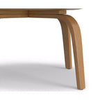 Table basse ronde contemporaine Willie de 34 po de largeur