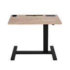 Home Imports Emporium Table de lit réglable avec roulettes, support robuste pour ordinateur portable avec chargement USB et Type-C, porte-gobelet