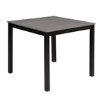 sumyeg Ensemble de 5 pièces de table haute de comptoir avec 4 chaises pour cuisine ou salle à manger