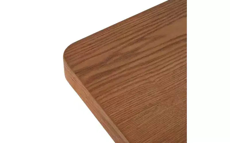 TUYOHW 63 Table de salle à manger rectangulaire pour 6-8 personnes, table de cuisine de style campagnard avec cadre en bois massif pour salon, résistante aux rayures et à l'eau