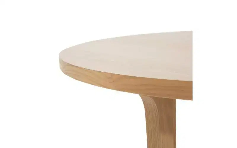 TUYOHW 48 Table de cuisine ronde pour 4 personnes, table à manger résistante aux rayures avec piètement en tréteaux, table compacte et peu encombrante pour salle à manger
