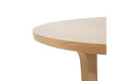 TUYOHW 48 Table de cuisine ronde pour 4 personnes, table à manger résistante aux rayures avec piètement en tréteaux, table compacte et peu encombrante pour salle à manger