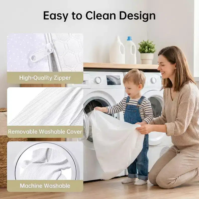 EHMKNP Matelas de 8 pouces pour lit simple/double XL/grand lit/très grand lit pour adultes et adolescents, matelas rafraîchissant en mousse à mémoire de forme, housse amovible et lavable, fermeté moyenne