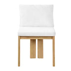Christopher Knight Home Eunseo, chaises de salle à manger modernes en tissu bouclé et bois d'hévéa (lot de 2)
