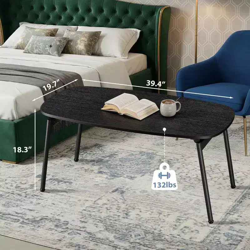 Table basse pliable Karl Home sans rangement pour le salon