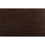 Table d'appoint étroite de style transitionnel en bois massif de 14 pouces de large avec tiroir Normandy