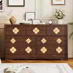 7 Drawer Dresser for Bedroom, Decorative Drawer Front Organizer, for Bedroom, Living Room, Hallway