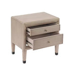 Christopher Knight Home Chaitanya Chevet Moderne en Bois à 2 Tiroirs