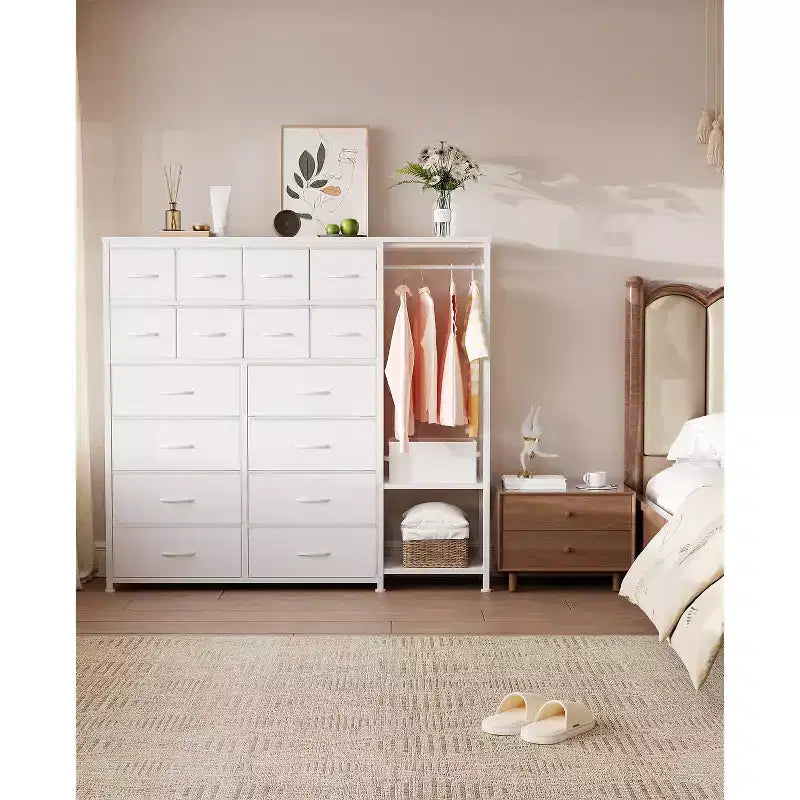 Meuble TV, Meuble TV commode de 160 cm pour téléviseurs de 65 à 75 pouces avec station de charge et lumières